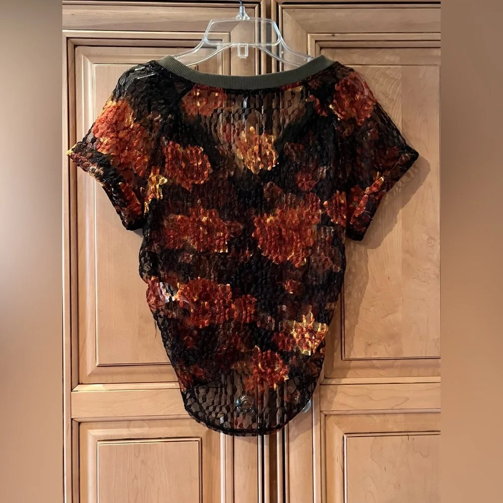 NWOT Free People Solana Ruched Top